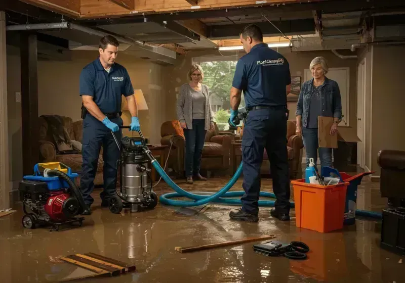 Basement Water Extraction and Removal Techniques process in Audubon County, IA